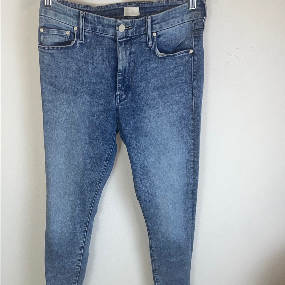 MOTHER Classic Blue Denim Jeans